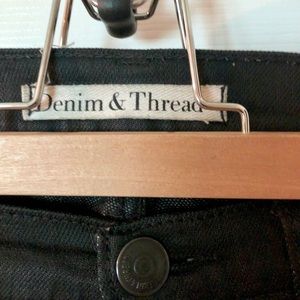 Denim & Threat coated jeans